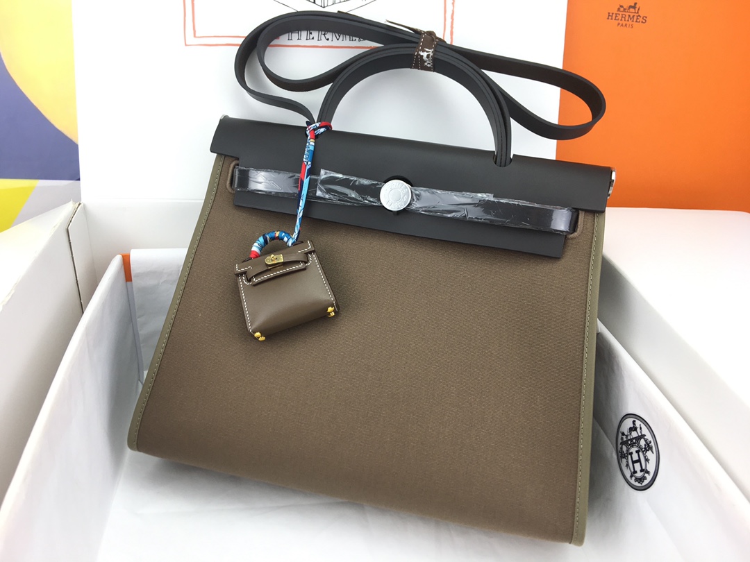 에르메스 에르백31 에토프 블랙 은장